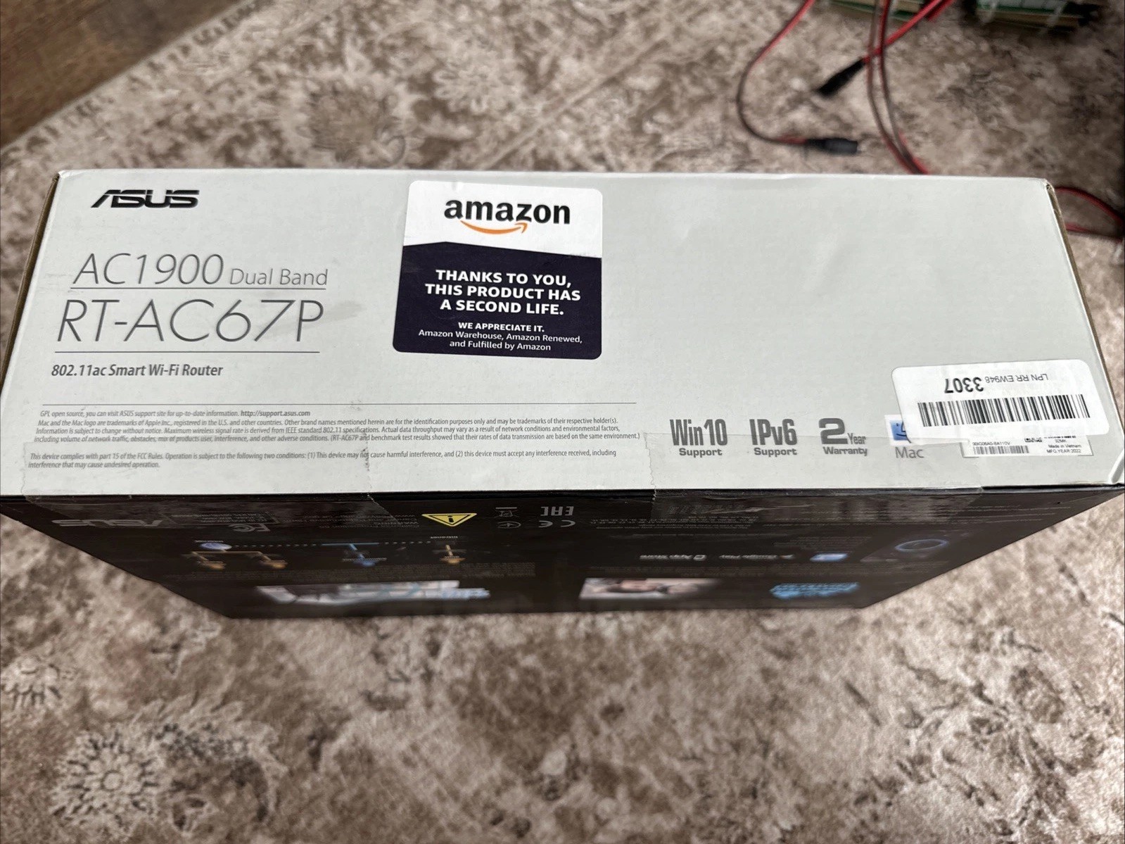 Asus Ac1900 Rtac67p 802.11ac Smart Router