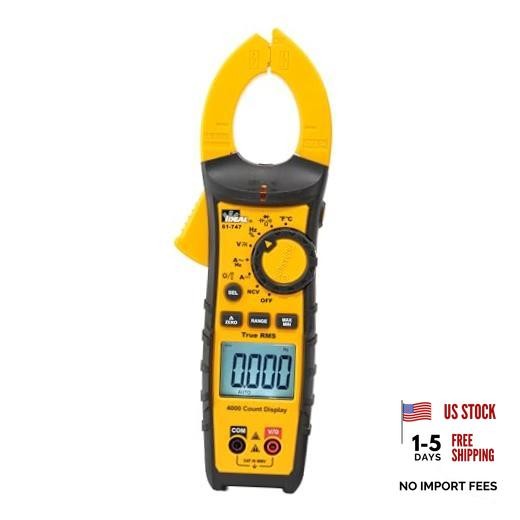 IDEAL Electrical 61-747 TightSight 400 Amp 600-Volt Digital Truerms AC/DC