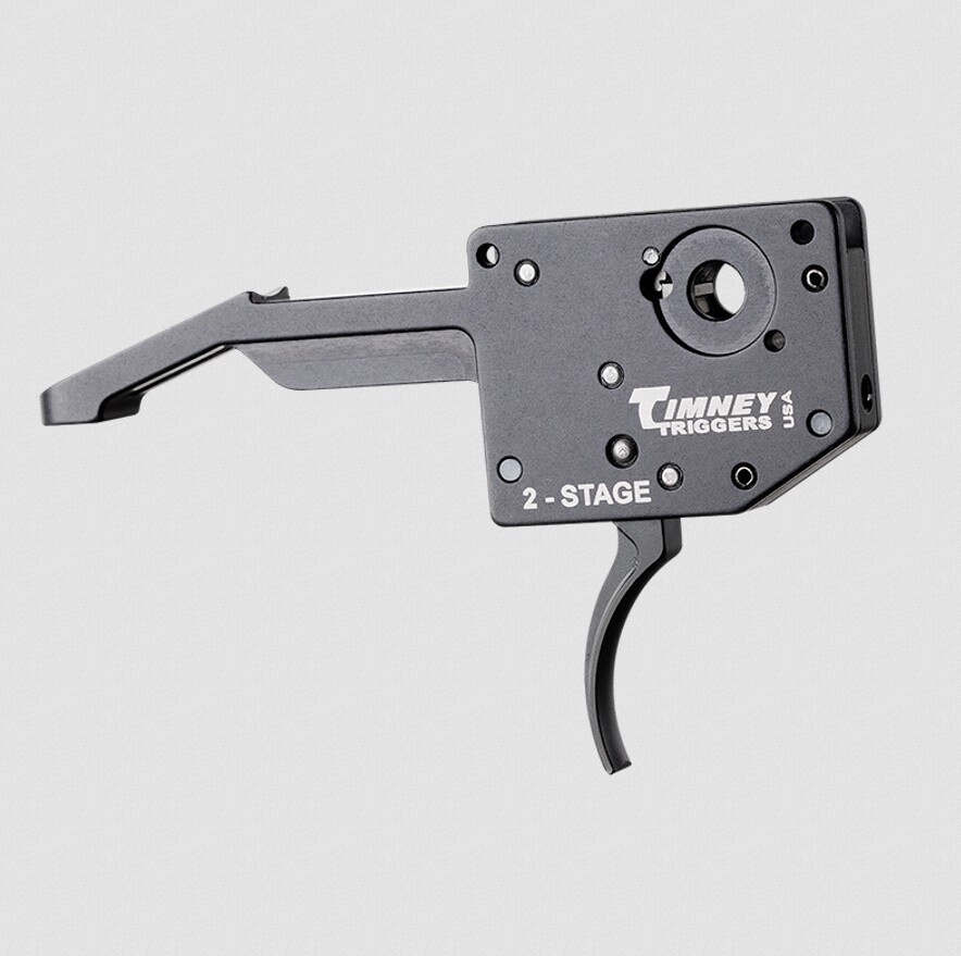 Timney 2-Stage Trigger for Ruger American Gen II Curved Adjustable Black  646C