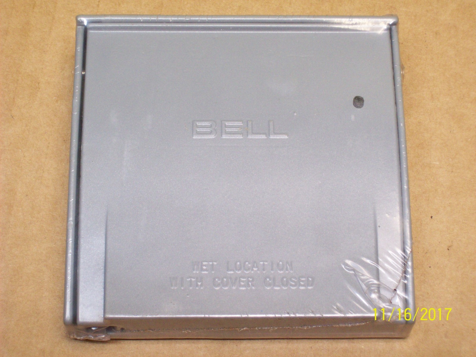 BELL 5043-0 RAYNTITE TWO-GANG DEVICE COVER OUTDOOR  "LOT OF 3"