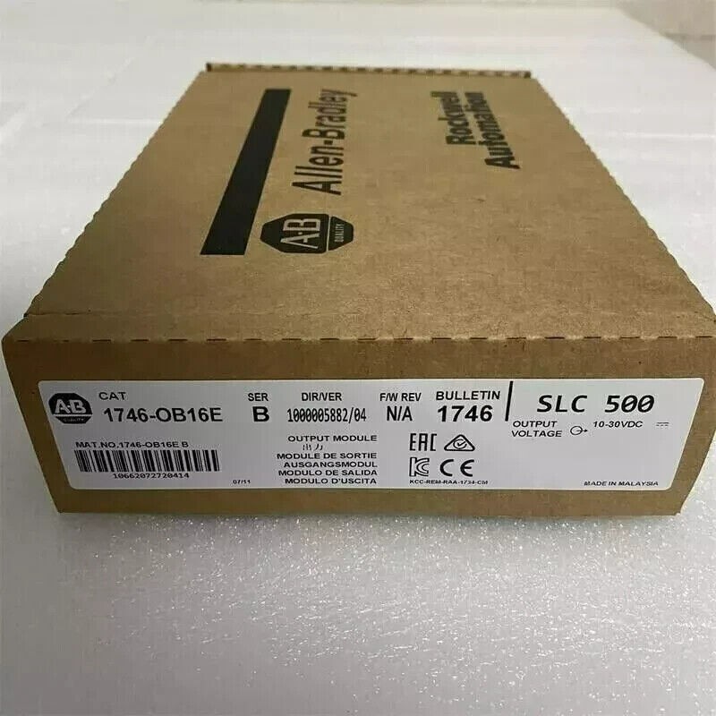 AB 1746-OB16E 1746OB16E New in Box New Factory Sealed Free Shipping