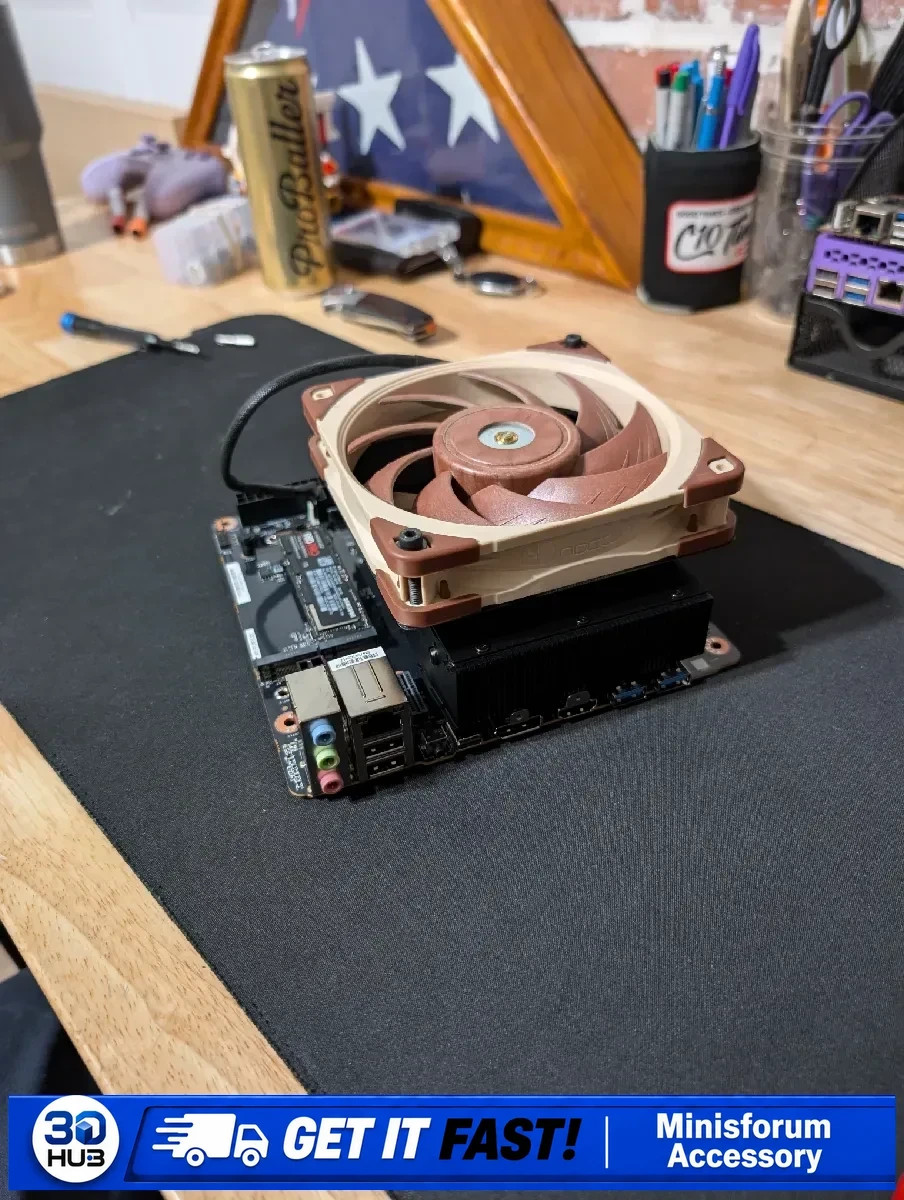 Minisforum 790S7 Noctua 120mm Fan Mount - CPU Cooler Adapter