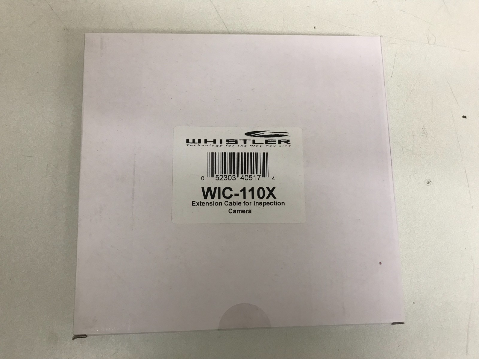 NEW Whistler WIC-110X 3ft Extension Cable for Inspection Camera