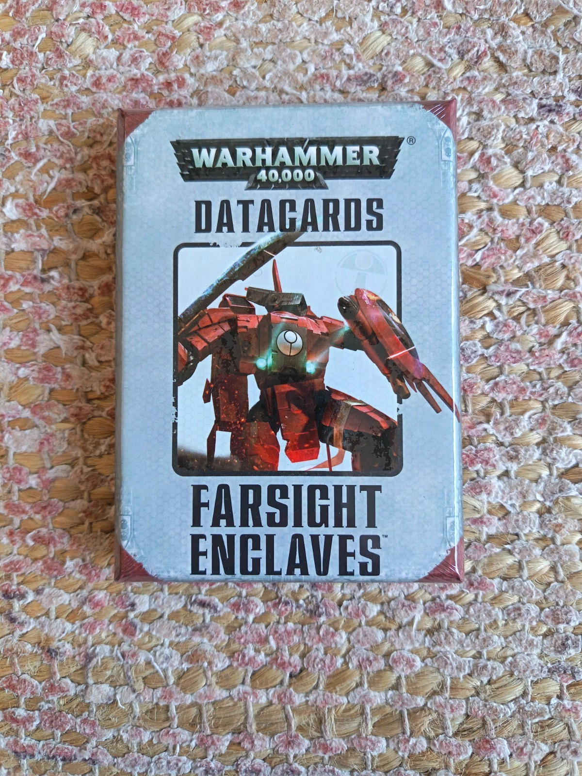 Warhammer 40K Farsight Enclaves Datacards Pack Sealed 2015