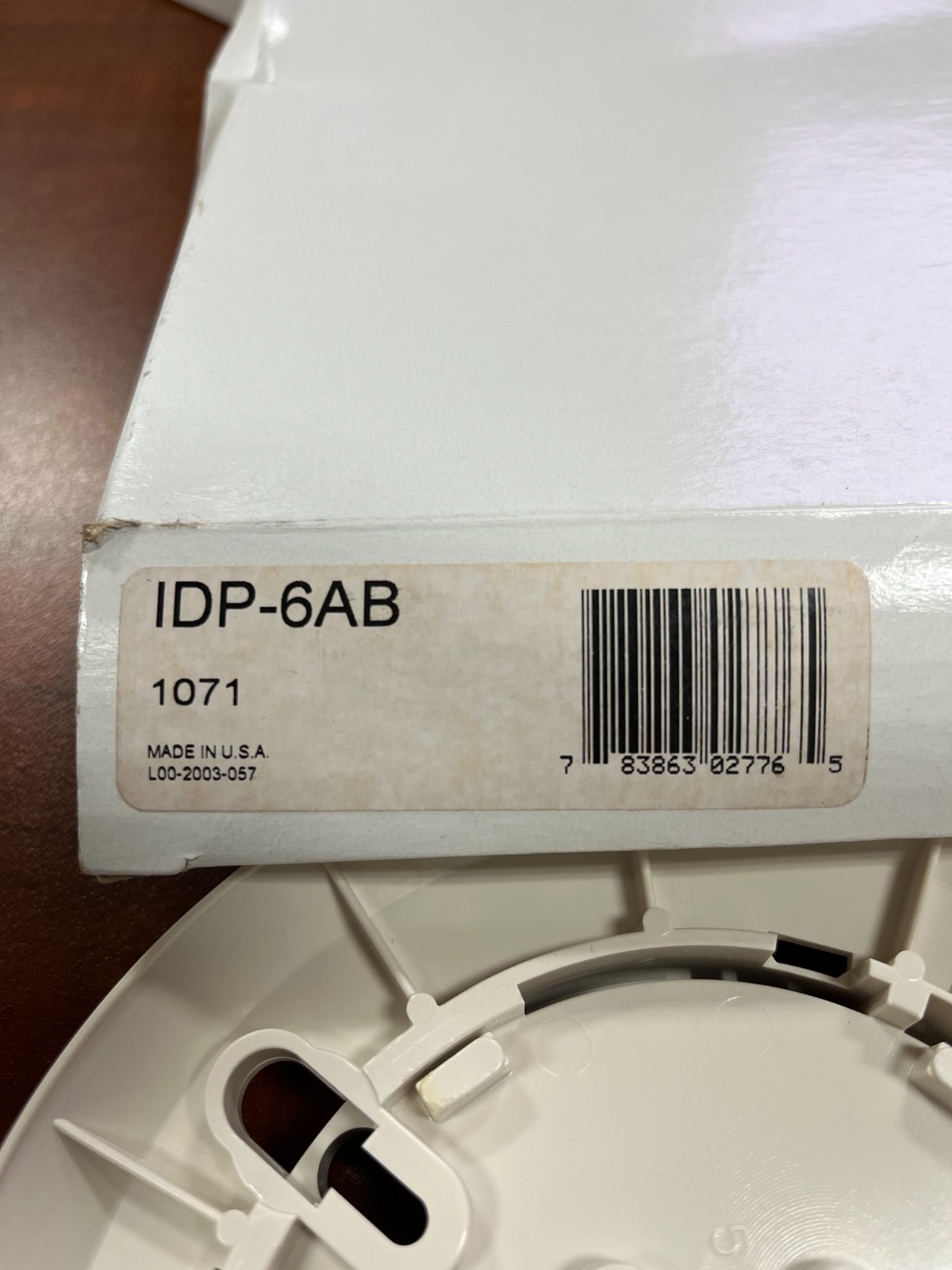 IDP-6AB Base For Smoke Detector