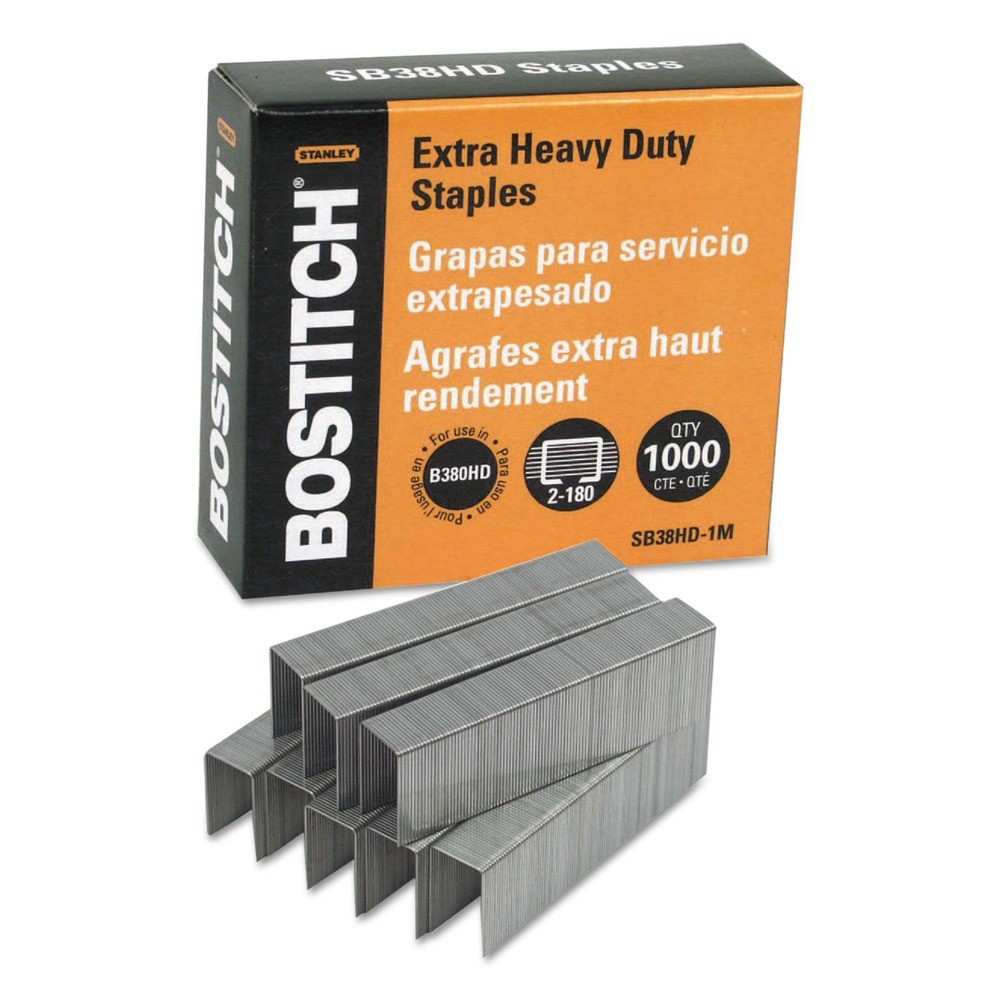 Bostitch SB38HD1M 0.88" Leg 0.5" Crown Steel Premium Staples (1-BX) New