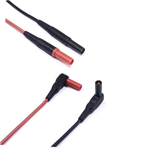 Silicone Test Lead Set Multimeter Insulated Test Leads Extension CAT III, CAT