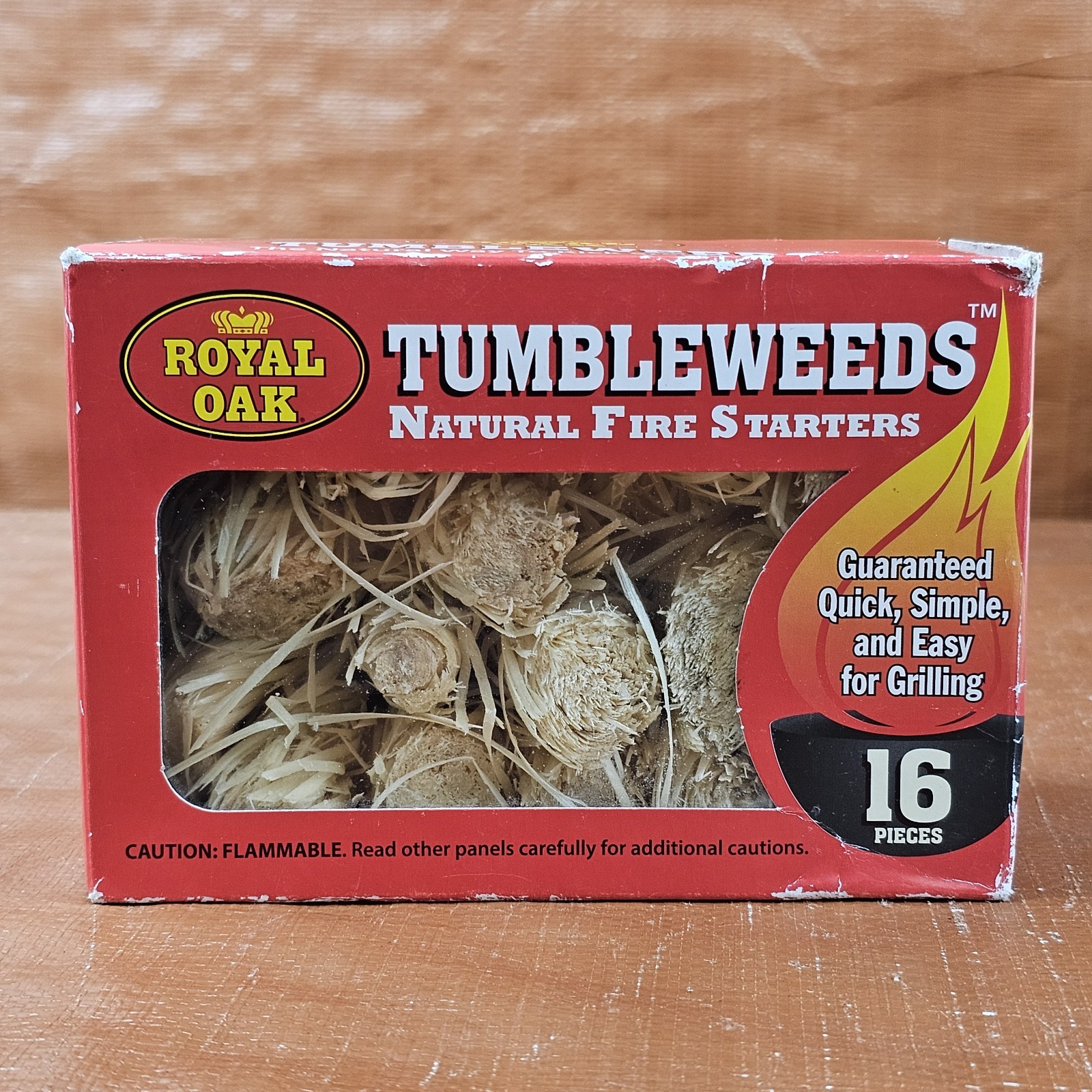 Natural Fire Starters Royal Oak Tumbleweeds - 16 Pack