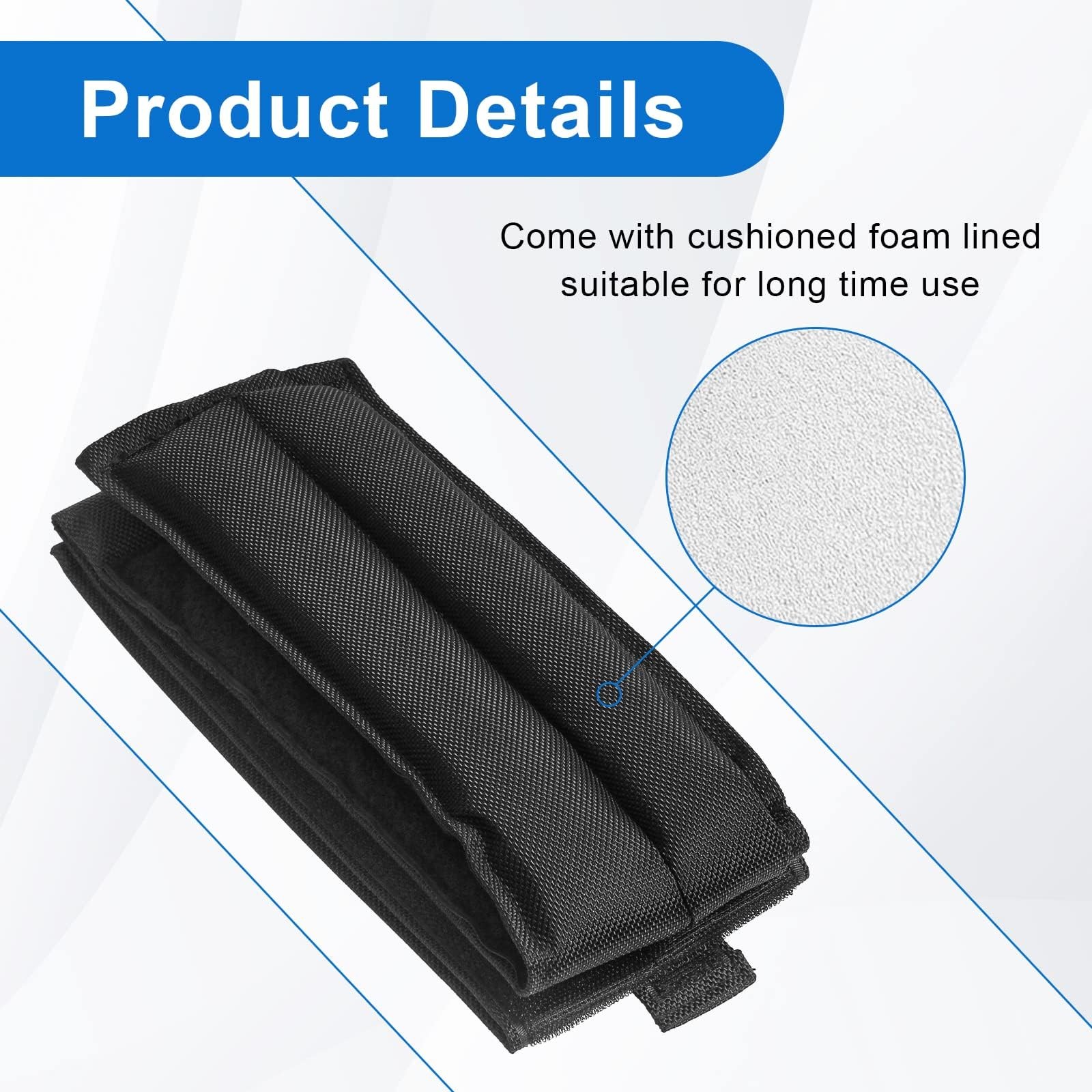 Drywall Stilt Straps for Pressure Relief and Leg Support (2pcs)