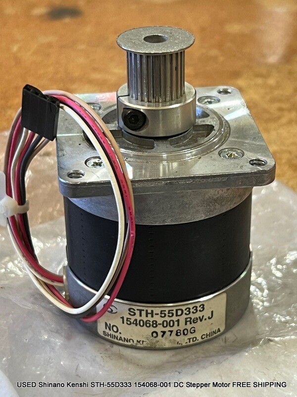 USED Shinano Kenshi STH-55D333 154068-001 DC Stepper Motor FREE SHIPPING