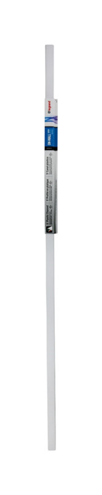 Wiremold NMW1 PVC White Non Metallic Indoor Raceway Channel 60 L x 2 W in.