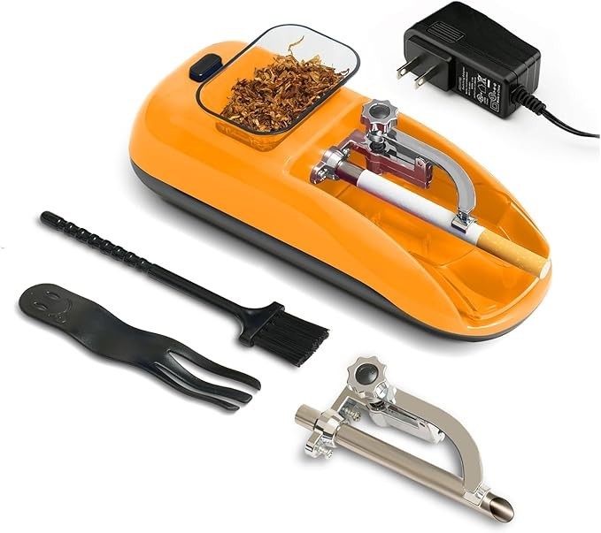 Cigarette Machine Automatic Electric Rolling Roller Tobacco Injector Maker US