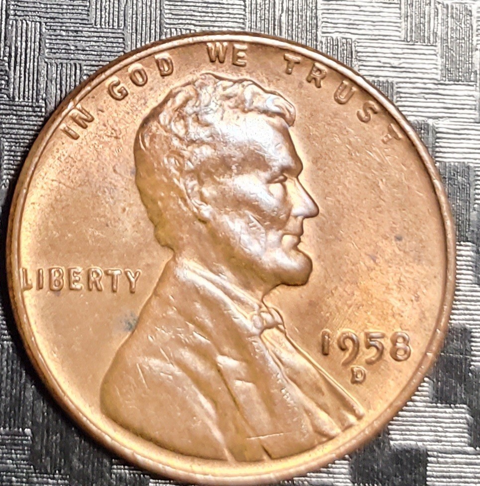 1958-D Lincoln Wheat Cent nice condition