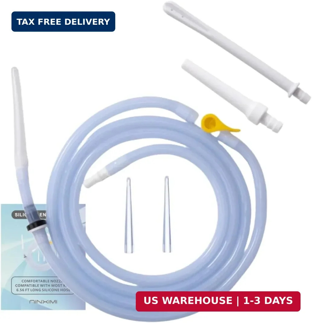 Enema Kit Replacement Part Silicone Enema Hose Colon Cleansing Accessories