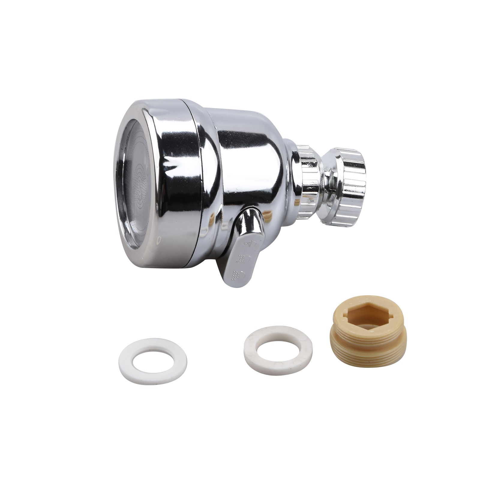 Universal Faucet Nozzle 360° Rotating with M22 M24 Adapter for Kitchen Sink Tap