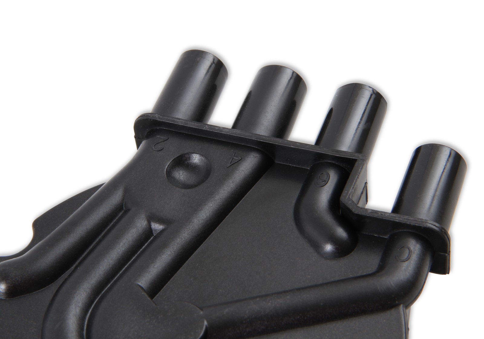 ACCEL 120142 Distributor Cap - Socket Style - Crab - Black