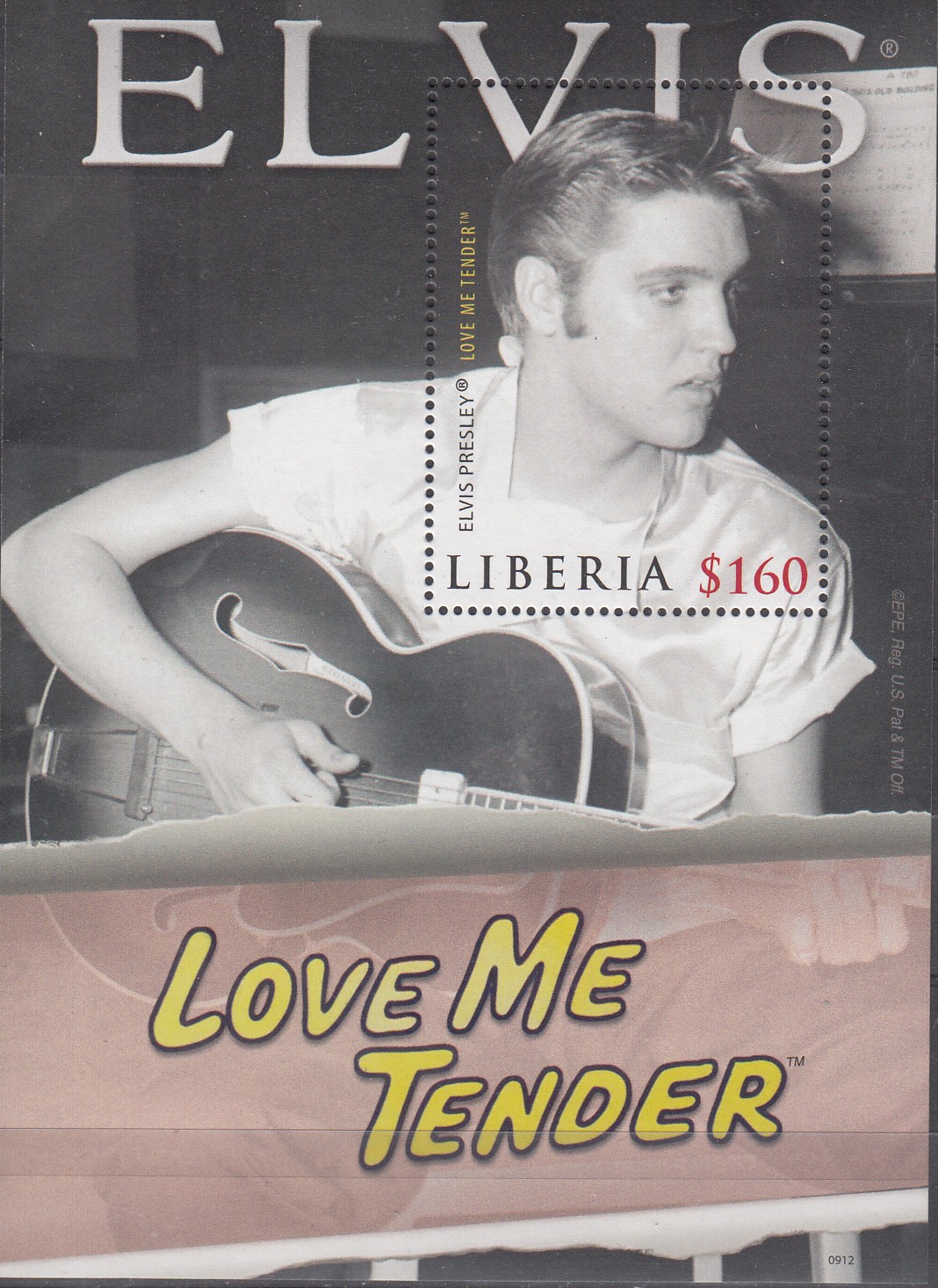 W LIBERIA 2564 ELVIS PRESLEY