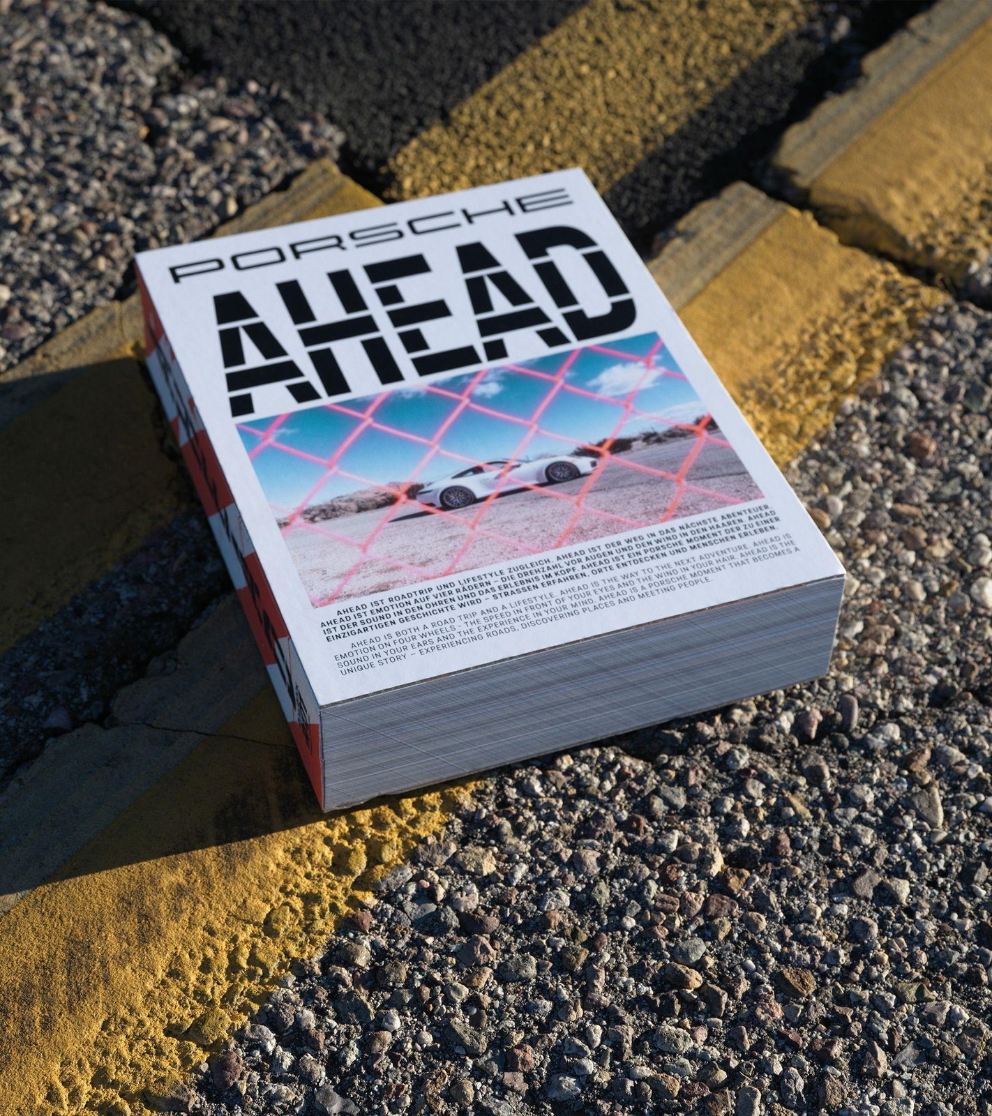 PORSCHE AHEAD coffee table book