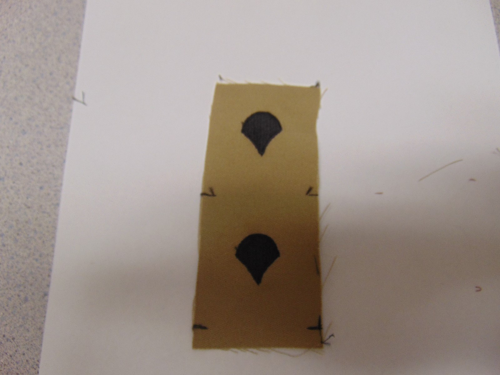MILITARY PATCH US ARMY SEW ON RANK SET OF 2 DESERT SPECIALIST BLACK ON TAN