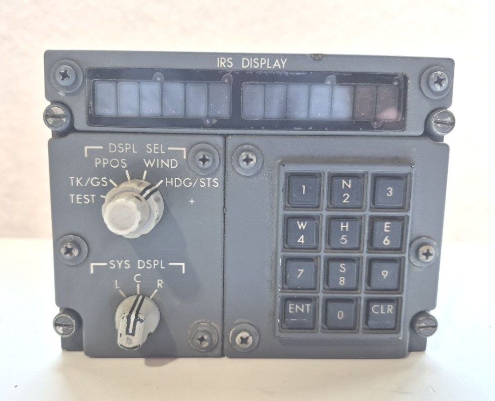 Honeywell Aircraft Inertial Sensor Display Unit CG1238AC02