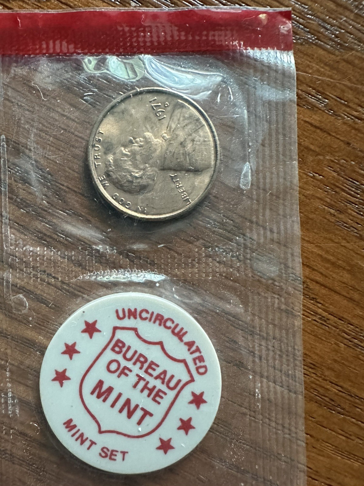 1971 U.S. Mint Set Coins in Original Packaging