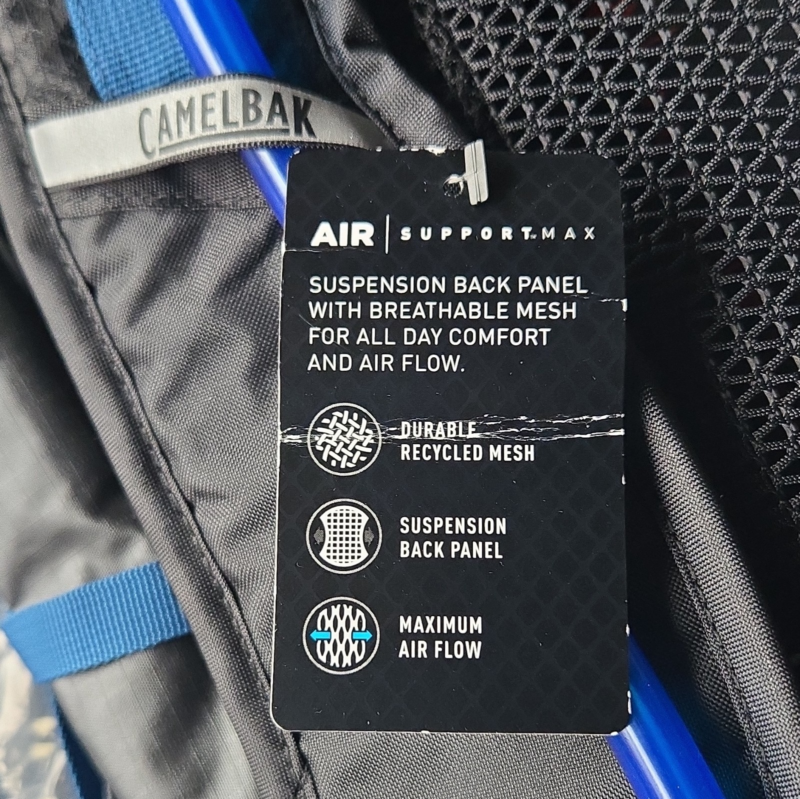 CamelBak Fourteener 26 26L Hydration Backpack Blue/Black Adjustable Straps