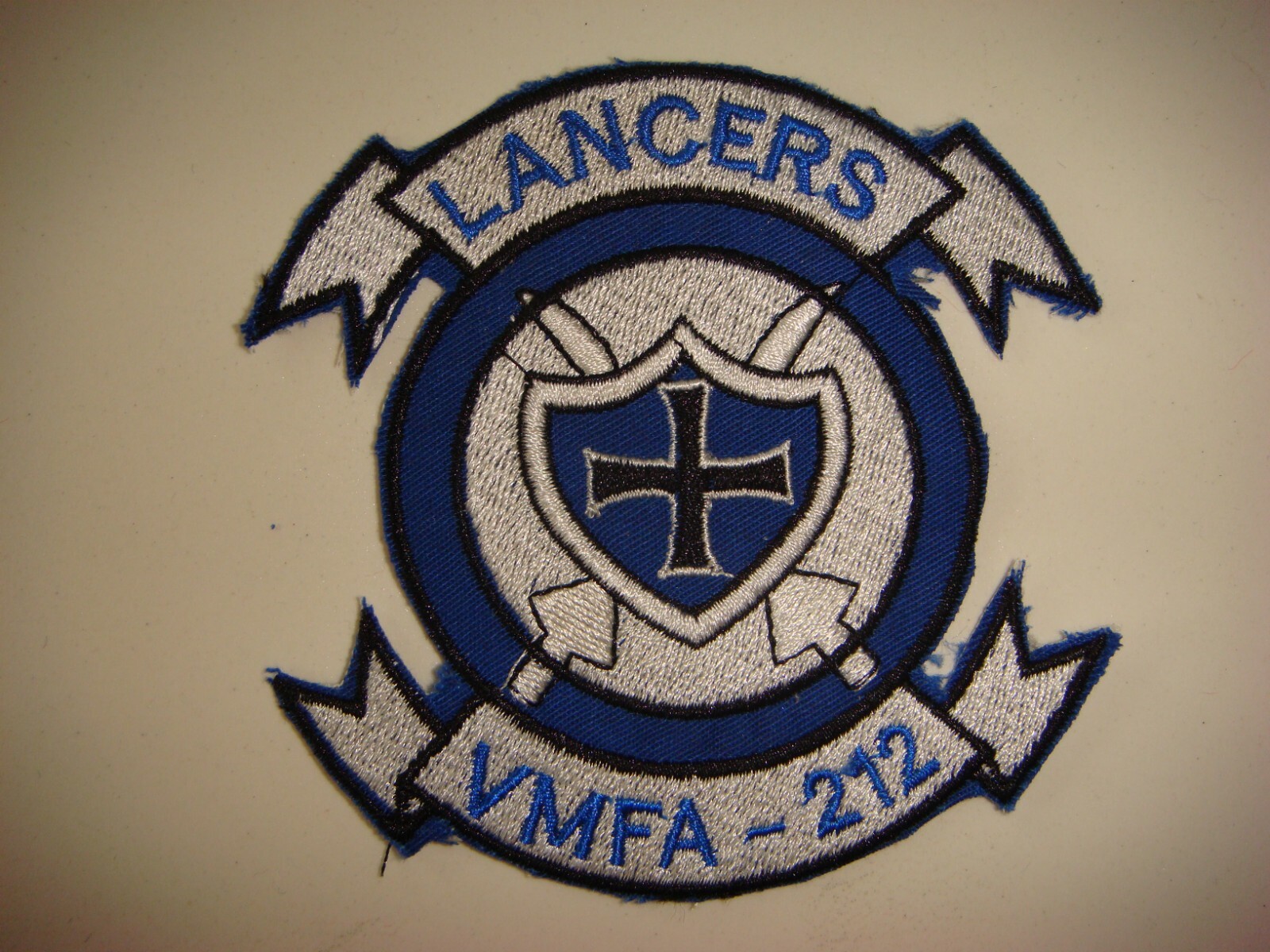USMC MARINE FIGHTER ATTACK SQ VMFA-212 LANCERS , VIETNAM WAR PATCH