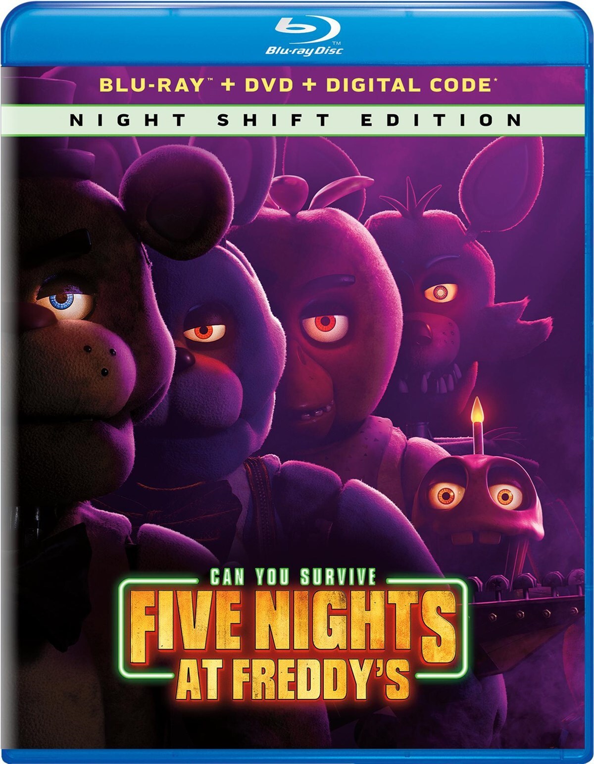 Five Nights at Freddy's Blu-ray NEW