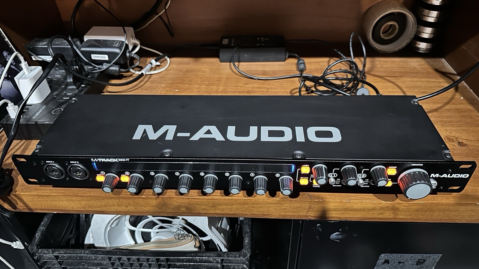 M-audio M-Track Eight 8-channel audio interface