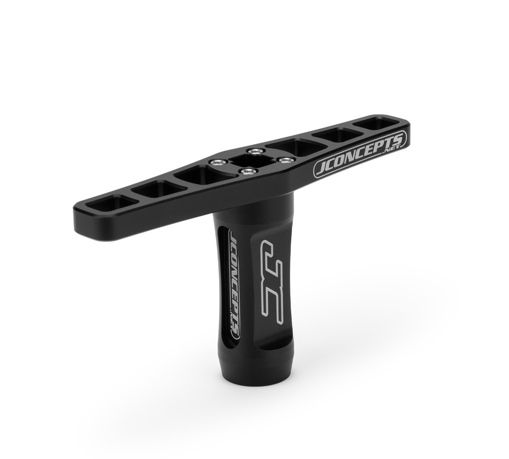 Jconcepts 17mm Punisher Wheel Wrench, Black Fits 1/10th and 1/8th Vehicles 50202