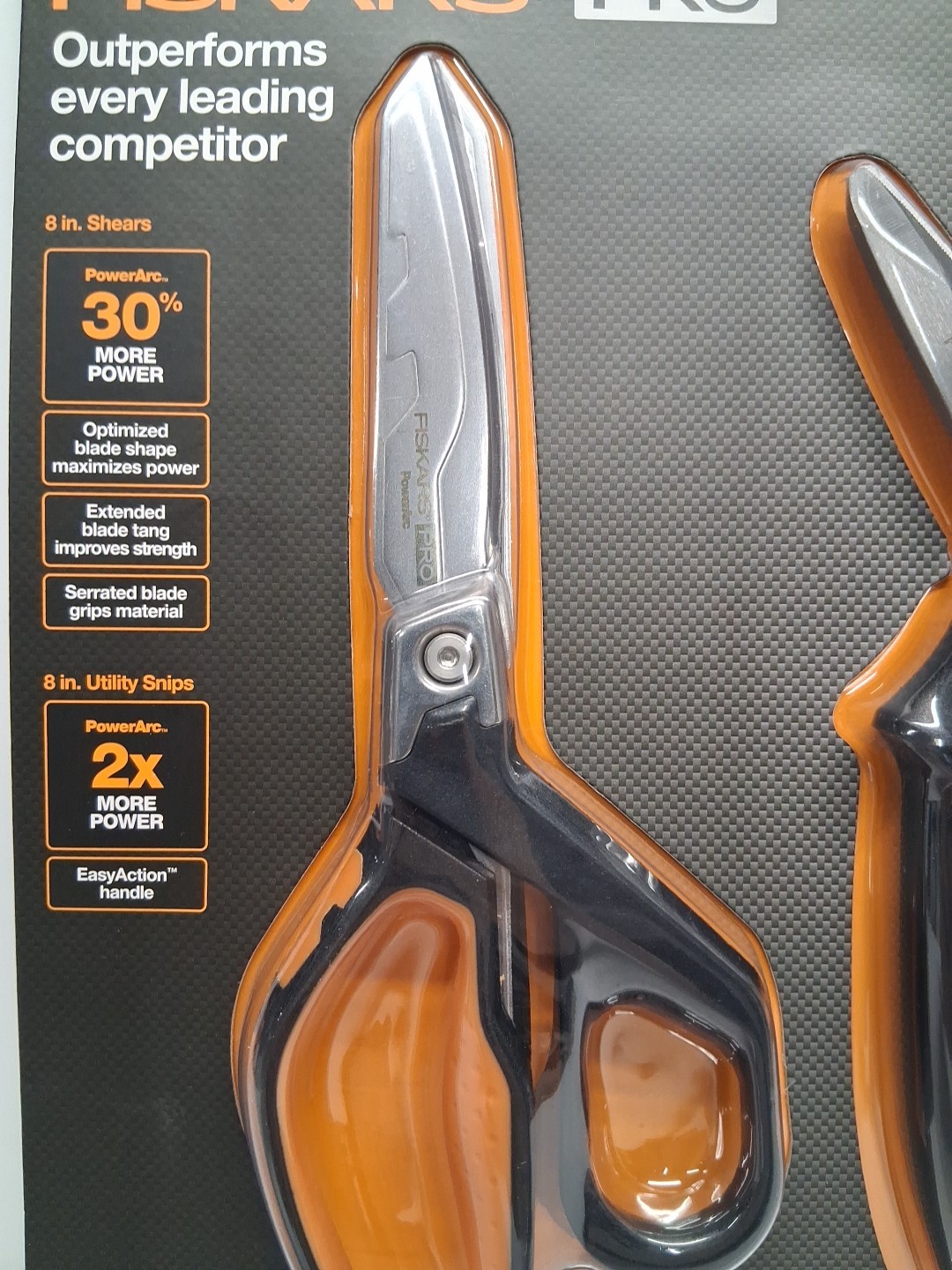 Fiskars 8" Shears & 8" Utility Snips 710930