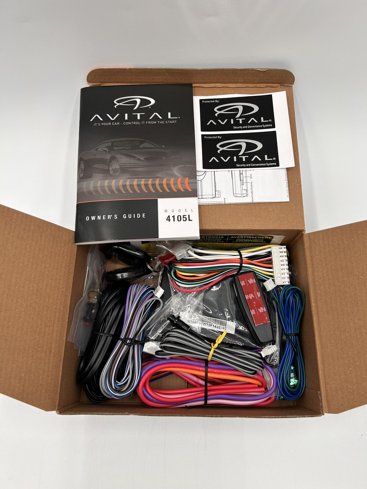 DEI AVITAL 4105L 1-way Remote Start With Keyless Entry