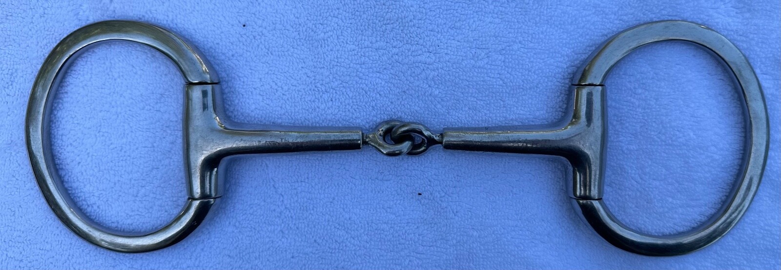 EUC MetLab Pinchless Swivel Free Eggbutt Snaffle 5"
