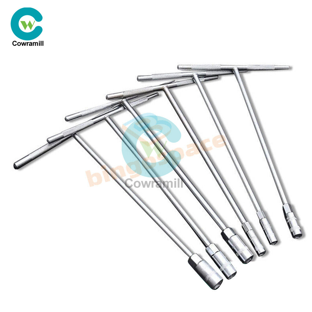 7mm-17mm T Type Universal Socket Wrench Steel Spanner Hand Tools For Auto Repair