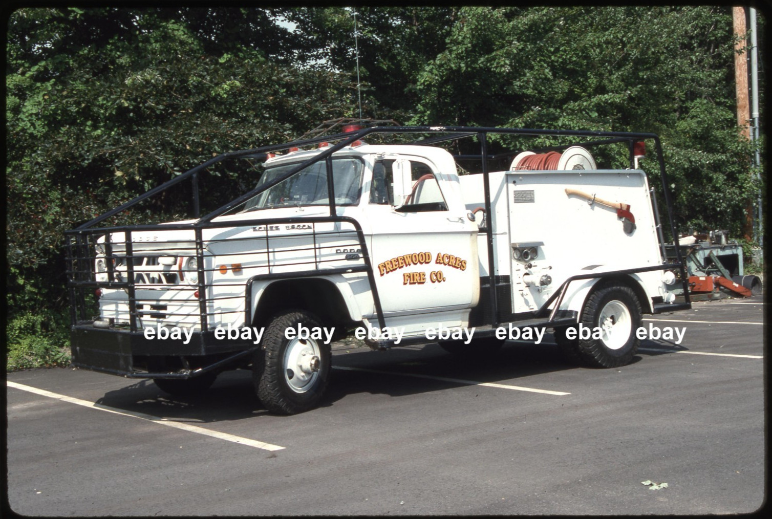 Howell Twp NJ Freewood Acres FC Dodge Power Wagon Fire Apparatus Slide