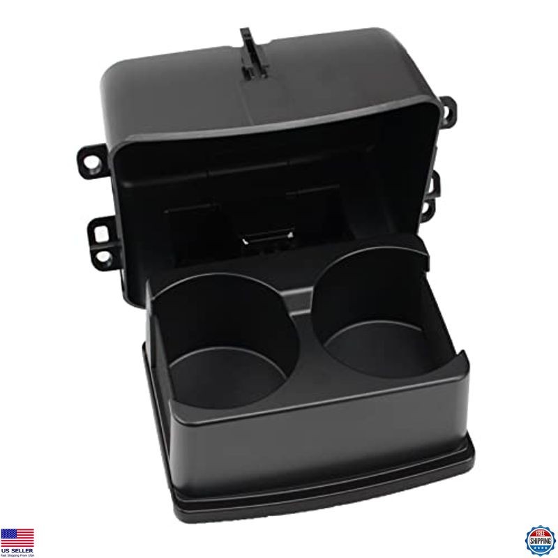 Premium Black Center Console Cup Holder for 2011-2019 Ford Explorer - Direct Fit