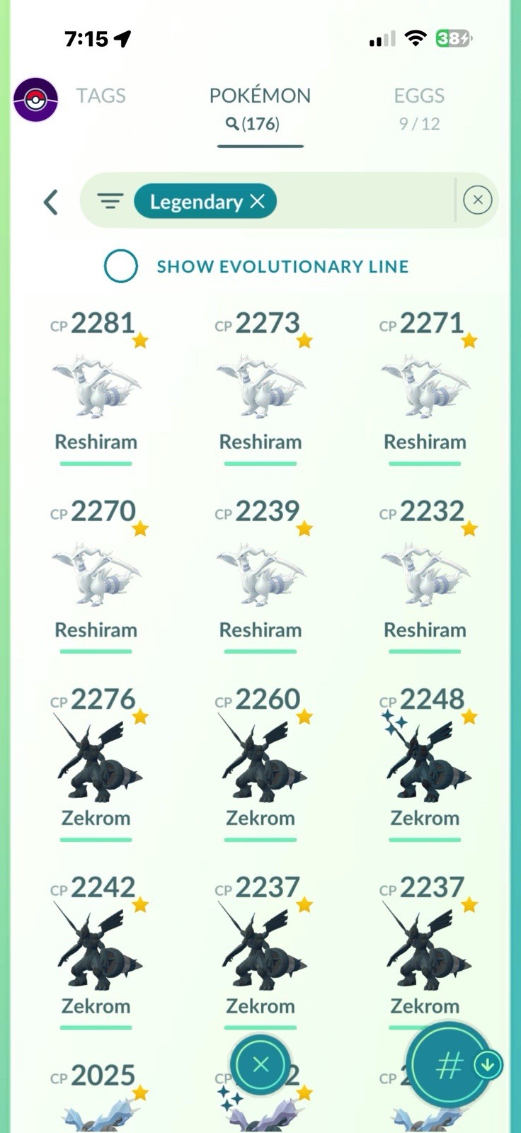 Pokémon GO Level 72 Game Account Legendary Shiny Pokémon ID DayWalker5150