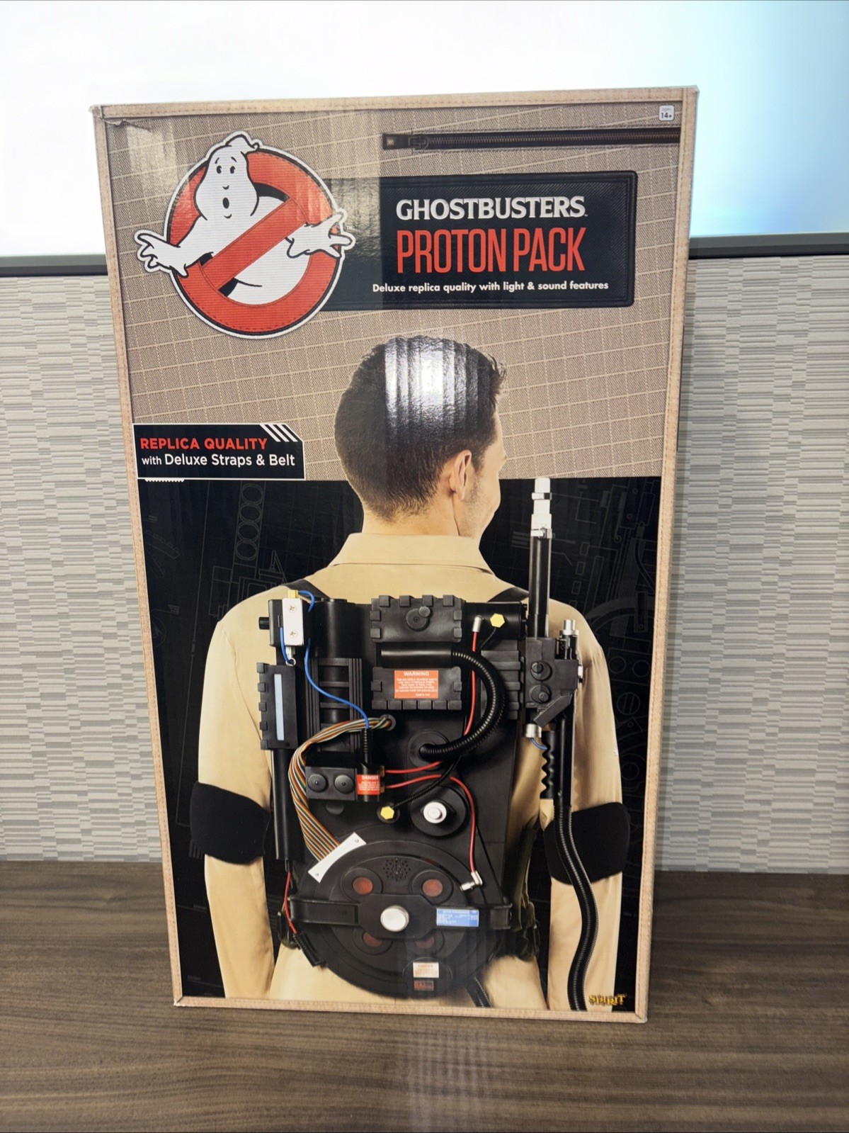 Spirit Ghostbusters Deluxe Proton Pack Replica Prop Backpack w/ Straps & Belt