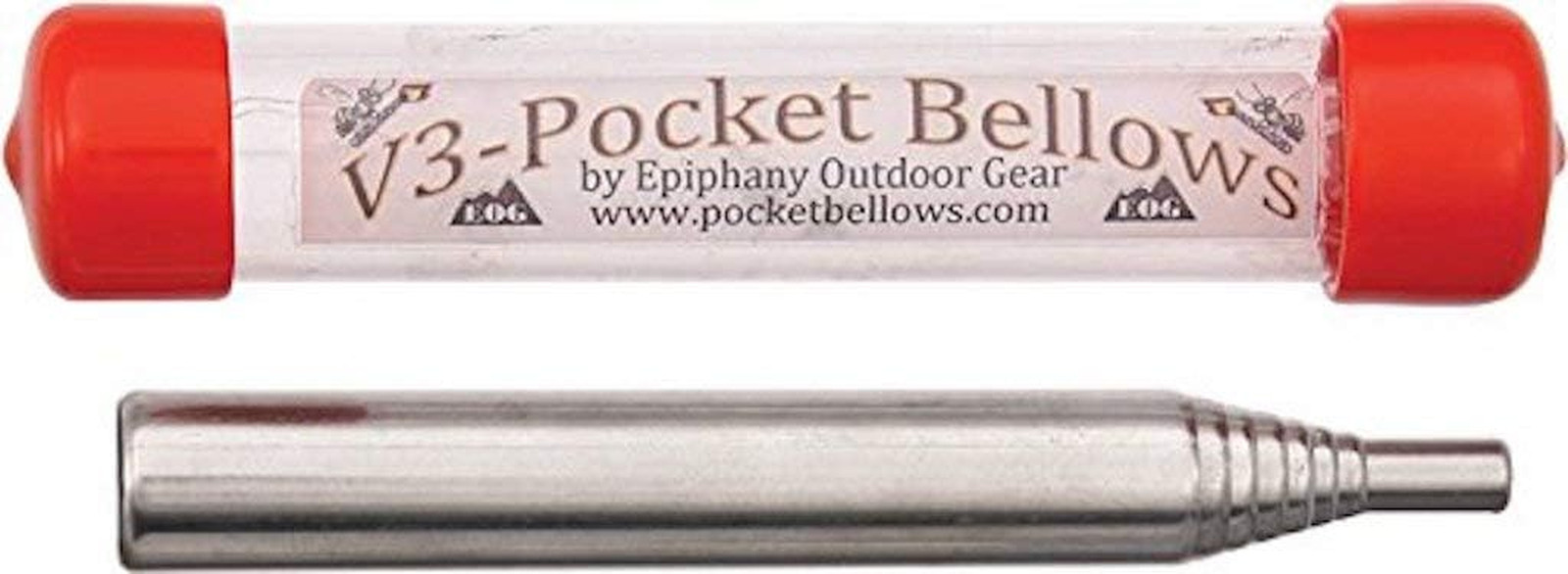 Pocket Bellows - Weatherproof Collapsible Fire Bellowing Tool for Starting Fire-