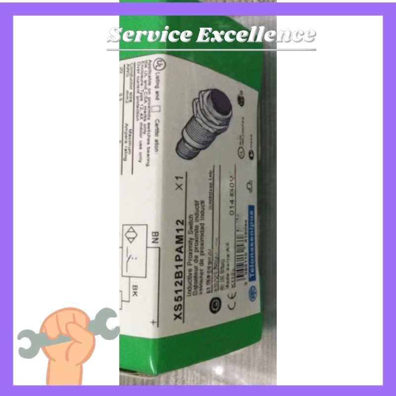 One Brand New Schneider XS512B1PAM12 Quality Assurance Fast Shipping