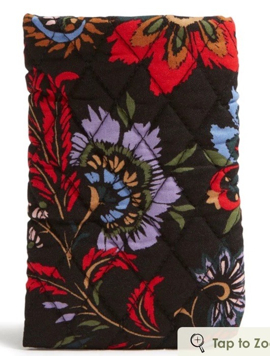 Vera Bradley Double Eyeglass Case, Venetian Paisley, NEW