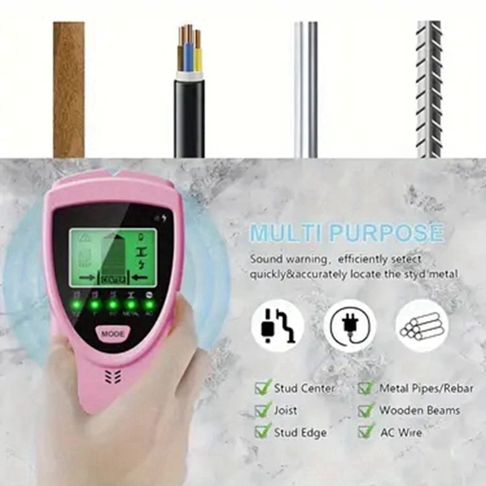 5-In-1 Wall Wood Current Detector Center Finding Digital Stud Sensor V3C37393