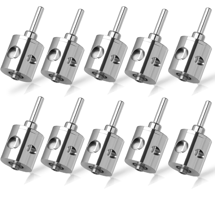 10pcs Dental Turbine Cartridge Rotor for NSK High Speed Mini Head Handpiece MA