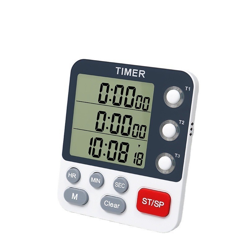 Large LCD Digital Kitchen Cooking Timer Count Down Up Clock Loud Alarm Magnetic