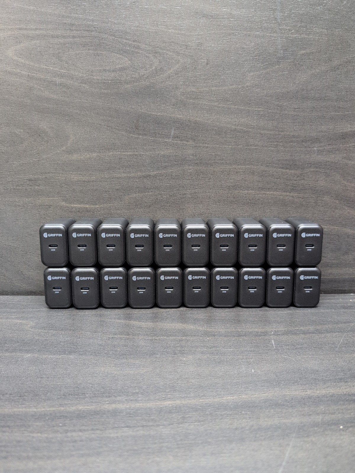 Lot of 20 USB C Charging Blocks 20 Watt Charger Black