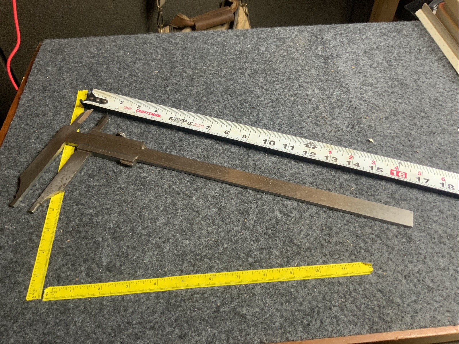 Steinmeyer Large Caliper Gehartet / INOX  Made In West Germany 16 Inch