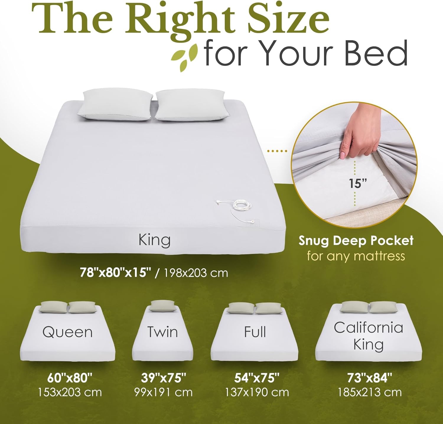 Grounding Sheets Full Size - Grey Earthing Sheets for Natural Sleep Enhancer - 9