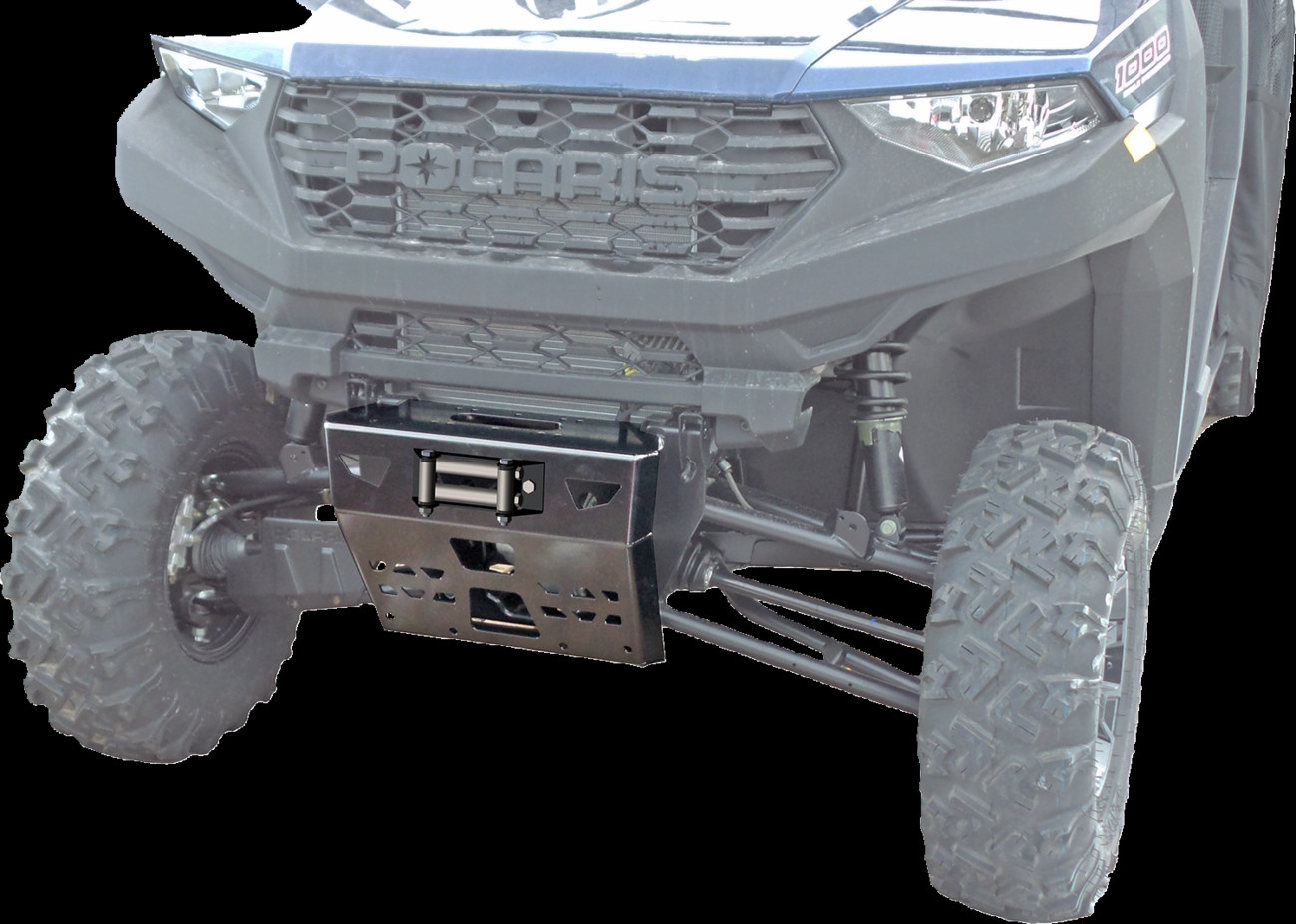 KFI Products 101830 Winch Mount - for Polaris/Bobcat