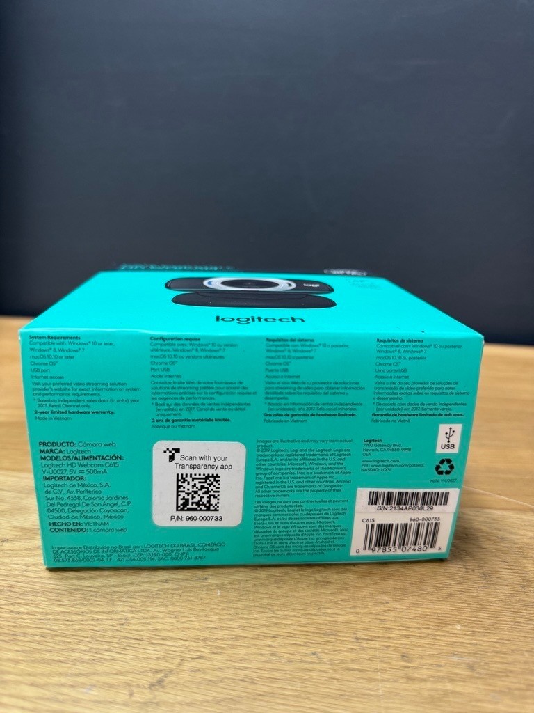 Logitech C615 PORTABLE HD WEBCAM