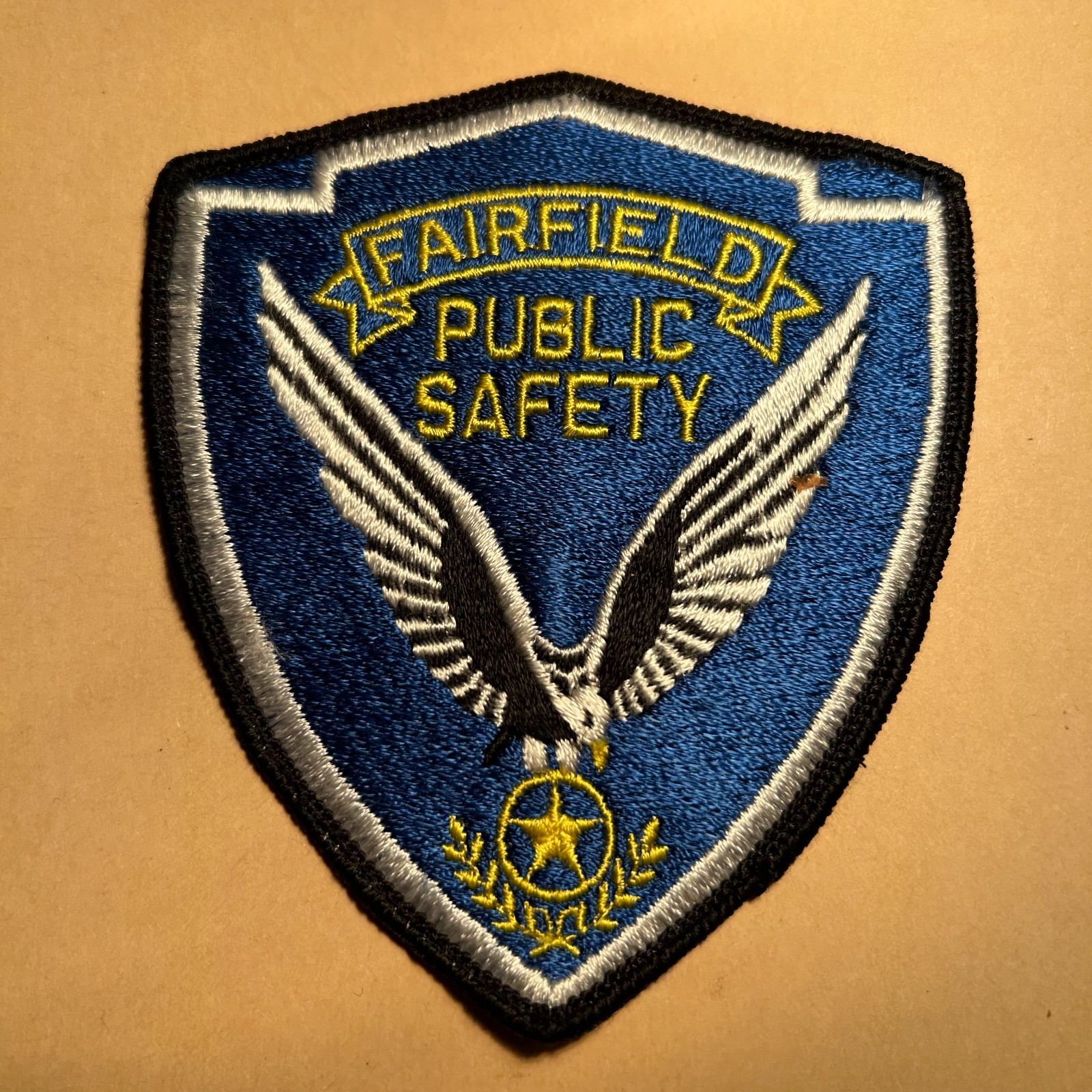 Fairfield (Solano County) CA California Public Safety patch - NEW!